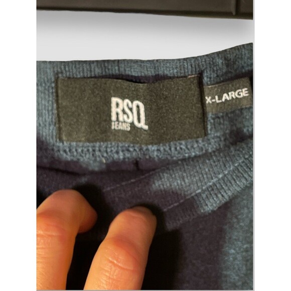RSQ Kids Boys Size XL Sweat Pants Joggers Gym Workout Heather Navy - Picture 3 of 8